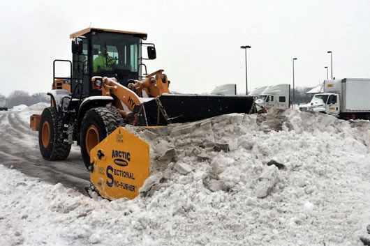 Grand Chute Parking Lot Snow Plowing Services